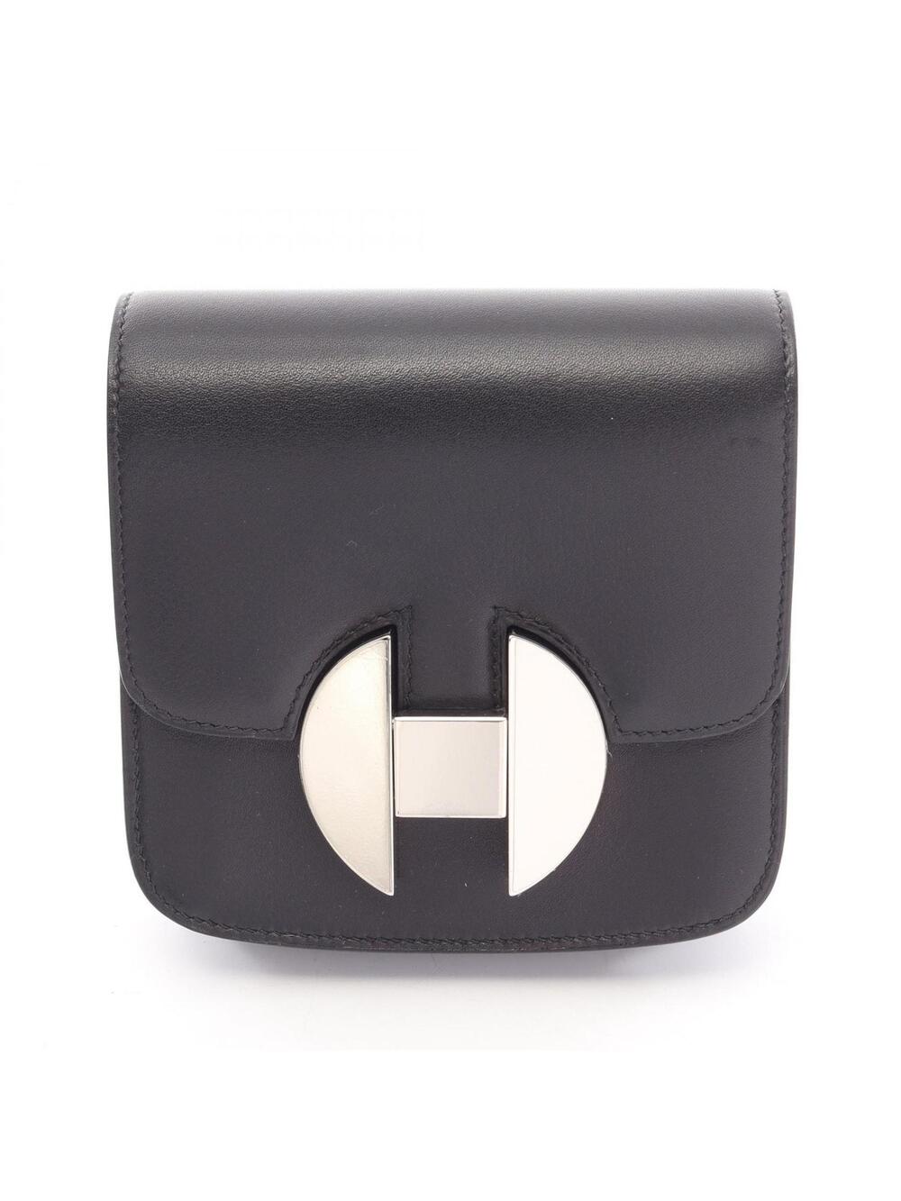 Hermes Bi-Fold Wallet Purse Evergrain #373680H15B